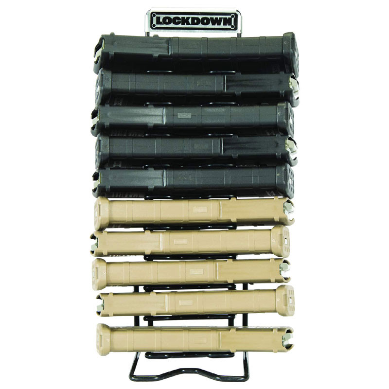 Lockdown AR-15 Magazine Rack