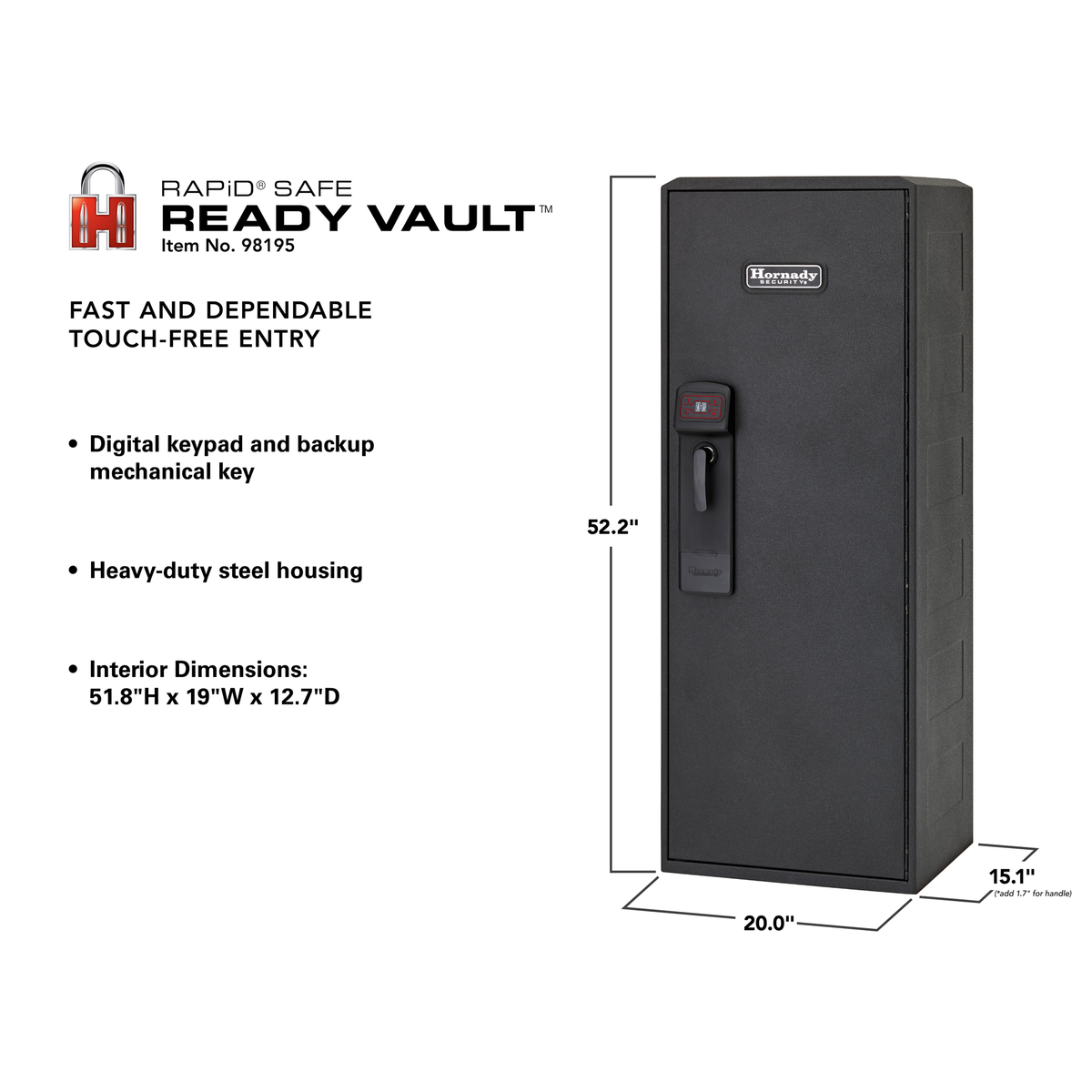 Hornady RAPiD Safe Ready Vault w/ WiFi