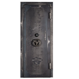 Rhino Ironworks Out-Swing Vault Door 80"H x 40"W x 8.25"D