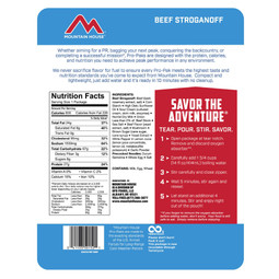 Mountain House Beef Stroganoff - Pro-Pak (Case of 6) Mountain House Beef Stroganoff - Pro-Pak (Case of 6)