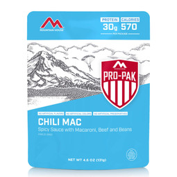 Mountain House Chili Mac with Beef - Pro-Pak (Case of 6)