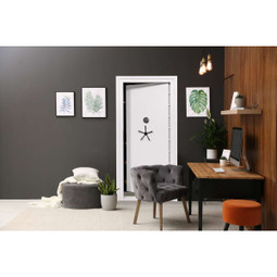SnapSafe In-swing Premium Vault Door 36" x 80" - Off White
