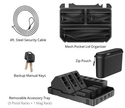 Vaultek Lifepod XR Biometric Range Edition - Covert Black