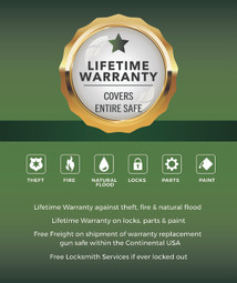 Remington Range SA24R-RA5564 40-Minute 64 Gun Fire Safe