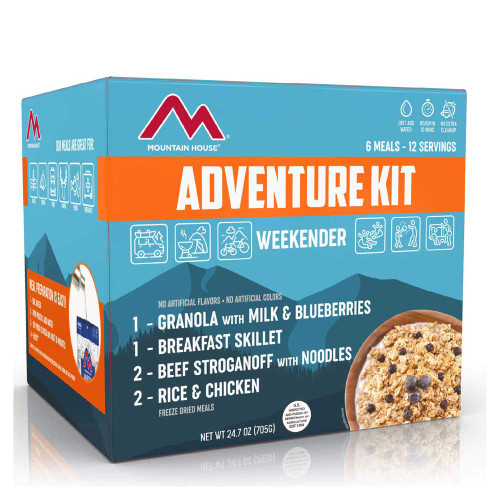 Mountain House Adventure Weekender Kit