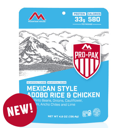 Mountain House Mexican Adobo Rice and Chicken - Pro-Pak (Case of 6)
