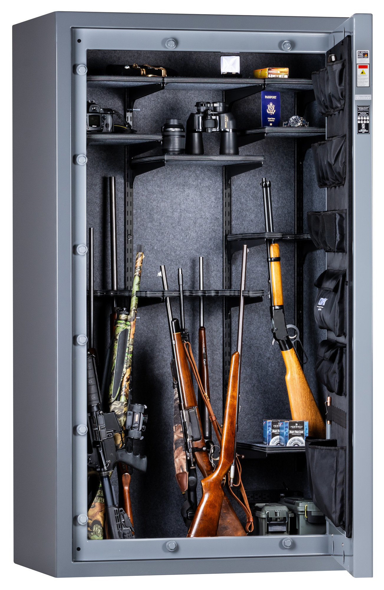 Kodiak KGX7141G 60-Minute 63 Gun Fire Safe - Gloss Gray