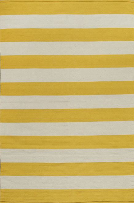 Kilim stripe yellow 200x290