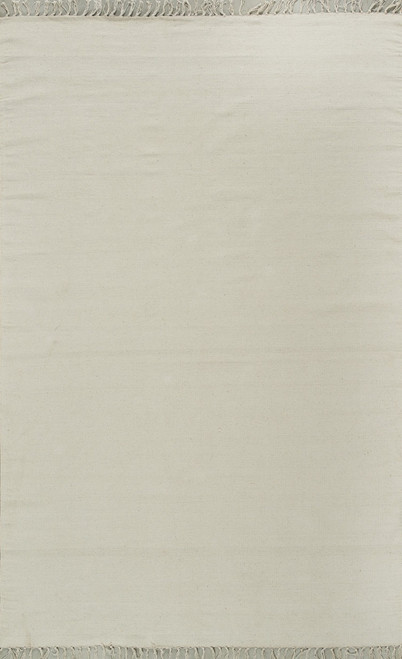 Kilim plain white 200x290