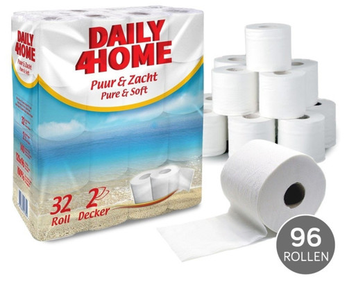 Daily4Home Toiletpapier 96 rollen 3 pack