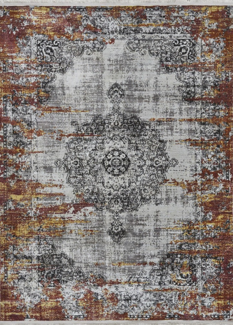 Lifa Living New Persian Red/Grey - 170 x 230 