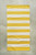 Kilim stripe yellow 80x150