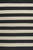 Kilim stripe black 200x290