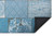 Patchwork Katoen Azuur Blauw 80x150