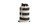 Hangmat 909 Outdoor - Zwart en wit
