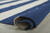 Kilim stripe blue 200x290
