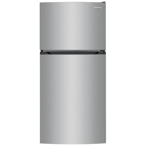 28"Frigidaire FFHT1425VV Top Freezer Refrigerator, 13.9 cu. ft. Capacity, Optional Ice Maker, ENERGY STAR Certified, Stainless Steel colour