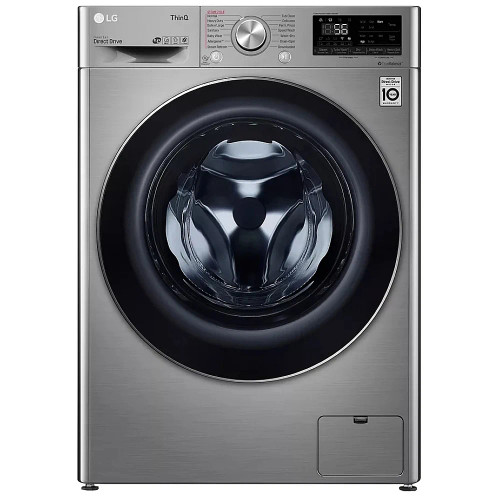24" LG WM3555HVA All-in-One Washer Dryer Combo Front Load Electric Dryer, 2.6 cu. ft. Capacity, 1 Dry Cycles, 1,400 RPM Washer Spin Speed, Steam Clean, 14 Wash Cycles, 5 Temperature Settings, Wifi Enabled, Electric, Ventless Condensing Drying,
