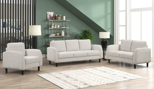 Contemporary 3-Piece Sofa Set