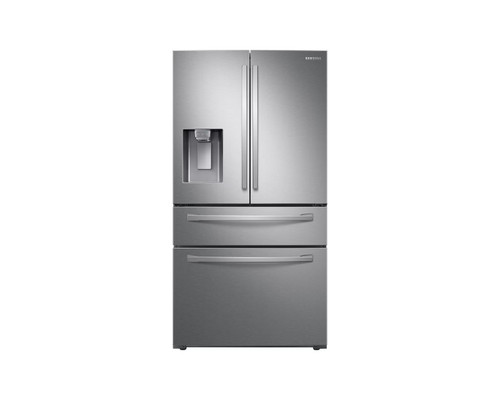 36" Samsung RF28R7201SR/AA French Door Refrigerator, 28 cu. ft. Capacity, Water Dispenser (Exterior), Ice Dispenser (Thru Door), ENERGY STAR Certified, Stainless Steel colour