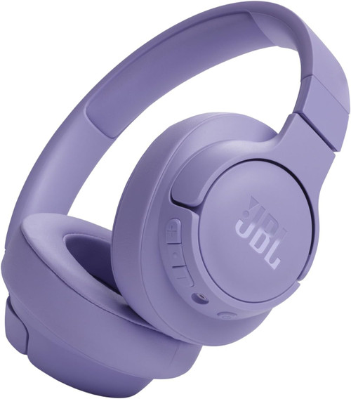 JBL Tune 720BT - Wireless Over-Ear Headphones with JBL Pure Bass Sound, Bluetooth 5.3, Up to 76H Battery Life and Speed Charge, Lightweight, Comfortable and Foldable Design (Lavender)