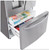 LG LRFS28XBS French Door Refrigerator, 36 inch Width