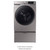 Samsung WF45R6100AP - WF45R6100AP/US Front Load Washer, 27 inch Width, ENERGY STAR Certified, 5.2 cu. ft. Capacity, Steam Clean, 9 Wash Cycles, 5 Temperature Settings, Stackable, 1200 RPM Washer Spin Speed, Water Heater, Platinum colour