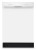 Midea 24" Front-Control Dishwasher with Interior Light - MDF24P1BWW