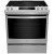 GE JCS840SMSS Electric Range, 5.3 cu. ft. Capacity, 30 inch Exterior Width, True Convection, 5 Burners, Storage Drawer, Self Clean, 3,000 Watts Highest Burner Element, Stainless Steel colour True European Convection