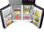 Samsung Bespoke RF23DB9900QDAC Counter Depth French Door Refrigerator, 36 inch Width, ENERGY STAR Certified, 22.5 cu. ft. Capacity, Counter Depth, Custom Panel Ready, Water Dispenser (Interior), Ice Dispenser (Freezer Located),  AI Family Hub+,