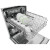 Frigidaire FDSR4501AP Dishwasher, 24 inch Exterior Width, 49 dB Decibel Level, Fully Integrated, Stainless Steel (Interior), Custom Panel Ready, 5 Wash Cycles, 14 Capacity (Place Settings), Hard Food Disposal, Panel Ready