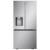 33" LG LF25H6330S Bottom Freezer French Door Refrigerator, 25 cu. ft. Capacity, Water Dispenser (Exterior), Ice Dispenser (Thru Door),Slim SpacePlus ® Ice System, SmartDiagnosis™, ThinQ® Technology