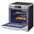30" LG LSEL6337F Electric Range, Self Clean, 3,600 W Highest Element