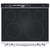 30" LG LSEL6337F Electric Range, Self Clean, 3,600 W Highest Element