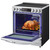 30" LG LSEL6337F Electric Range, Self Clean, 3,600 W Highest Element