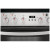24" Frigidaire FCFE242CAS Electric Range, 1.9 cu. ft. Capacity, Convection, 4 Burners, Storage Drawer, Manual Clean, 1,800 W Highest Element.