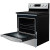 30" Kenmore KKFTR4.8-RearAFC-SS 5 cu ft. Stainless Steel Electric 4 Burner True Convection Range with Air Fry