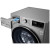 24" LG WM3555HVA All-in-One Washer Dryer Combo Front Load Electric Dryer, 2.6 cu. ft. Capacity, 1 Dry Cycles, 1,400 RPM Washer Spin Speed, Steam Clean, 14 Wash Cycles, 5 Temperature Settings, Wifi Enabled, Electric, Ventless Condensing Drying,