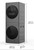 Whirlpool YWFH5424SJ 3.2 Cu. ft. Front load washer & 4.3 Cu.ft. Ventless dryer