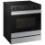 30" Samsung Bespoke NSE6DG8500SRAC Electric Range, 6.3 cu. ft. Capacity, True Convection, 5 Burners, Storage Drawer, Yes, Self Clean, 3,600 W Highest Element, Stainless Steel colour True European Convection, Air Sous Vide, Smart Dial