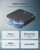ECOVACS DEEBOT X2 Omni Robot Vacuum and Mop, 8000Pa Suction, 15mm Auto Mop Lift, Omni Station with Hot Water Mop Washing, Self-Emptying, Hot Air Drying, Auto-Refill, Obstacle Avoidance (Black)