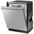Samsung Bespoke DW80B7070AP Dishwasher, 24 inch Exterior Width, 42 dB Decibel Level, Stainless Interior, 7 Wash Cycles, 15 Capacity , 3 Loading Racks, Wifi Enabled, Panel Ready StormWash+, Smart Dry AutoRelease Door, Digital Leak Sensor
