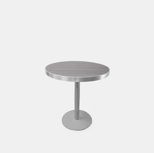 Sicilia Round Pedestal Table with Alumawood Sicilia Round Pedestal Table with Alumawood