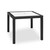 Aria Counter Height Table with Tempered Glass Top by Kannoa