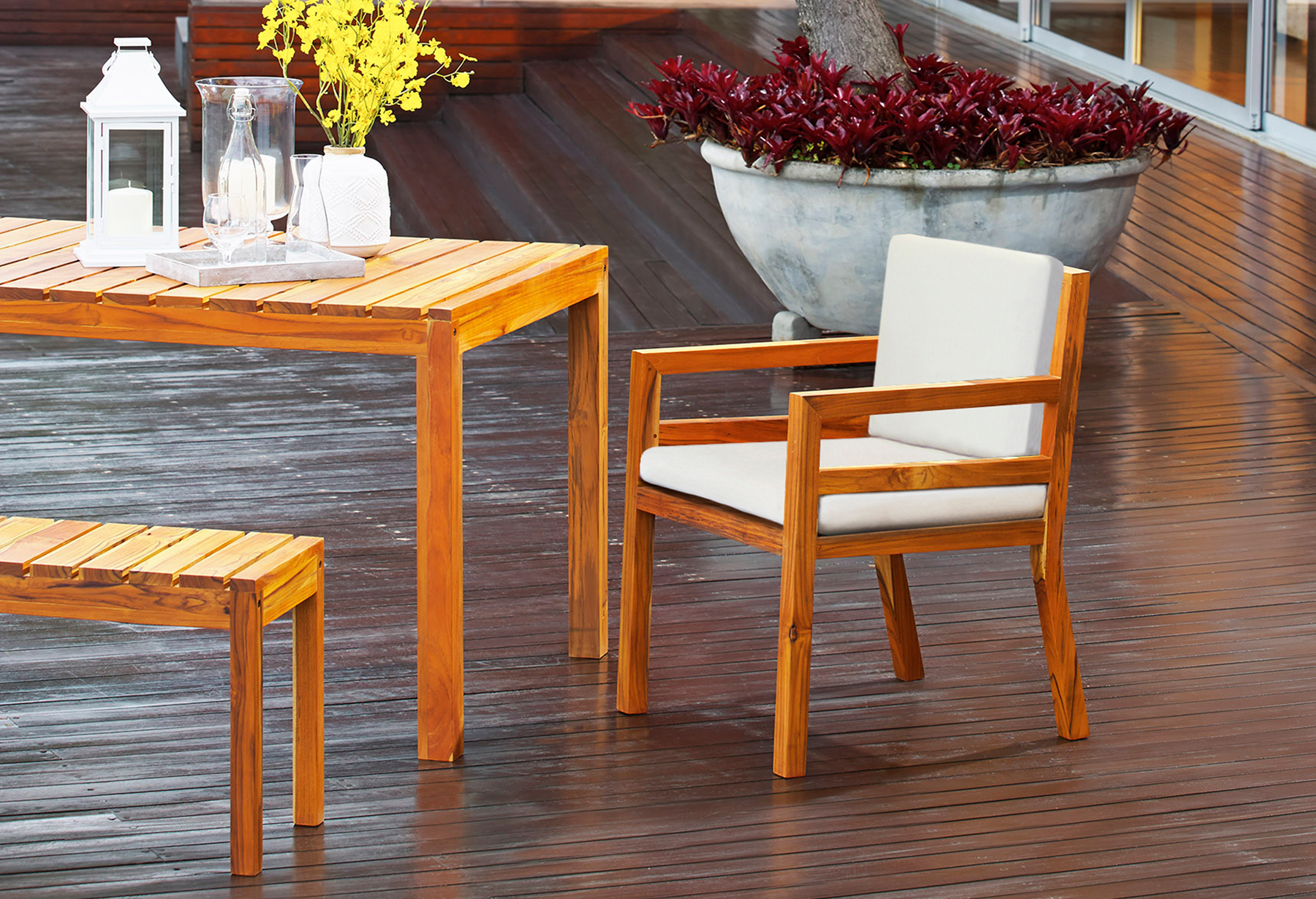 Cali Outdoor Chaise Lounge by Kannoa