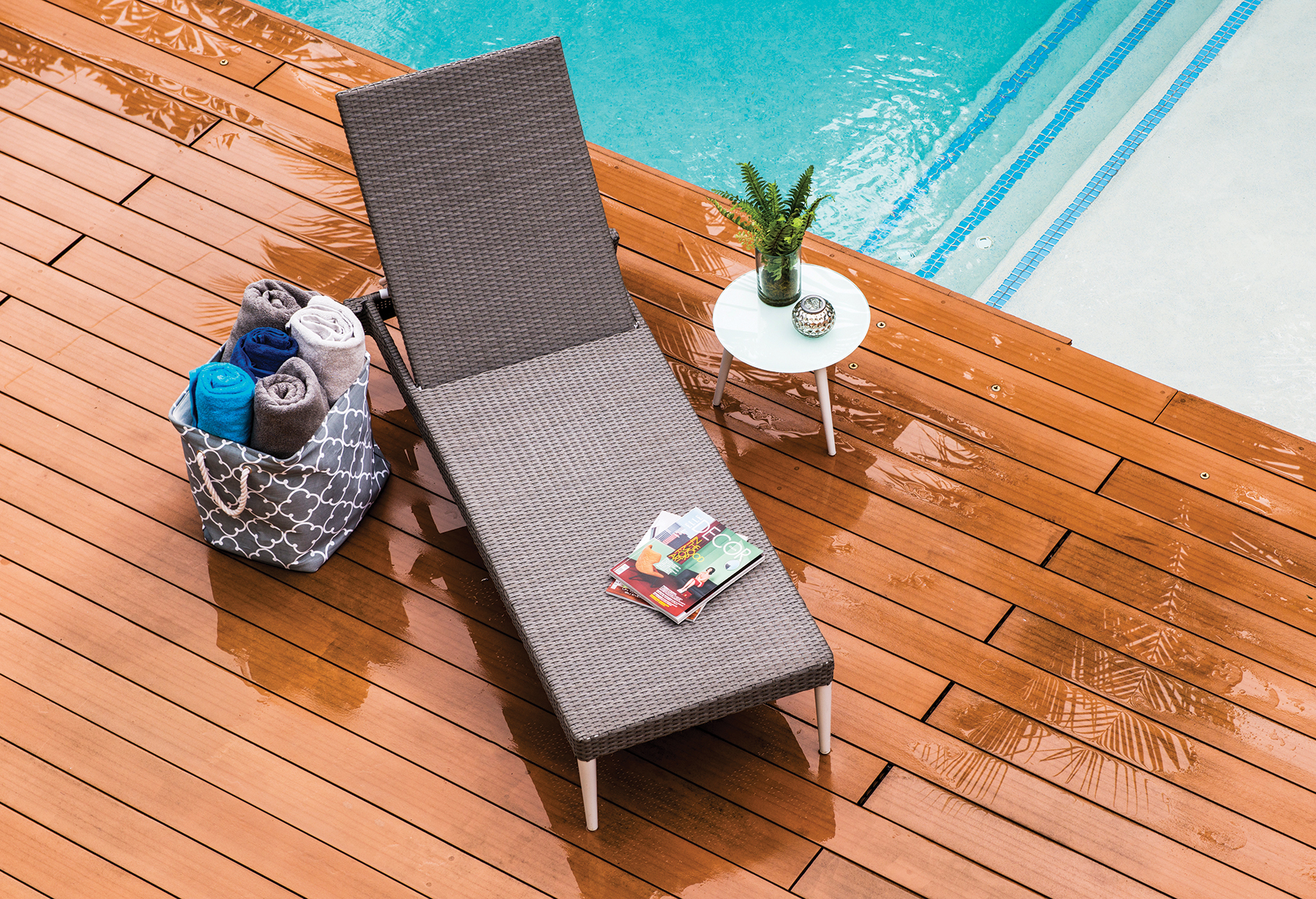 CANCUN Outdoor Furniture Collection by Kannoa - Mid-Century, wicker outdoor furniture collection designed for Commercial, Hospitality and Residential Settings