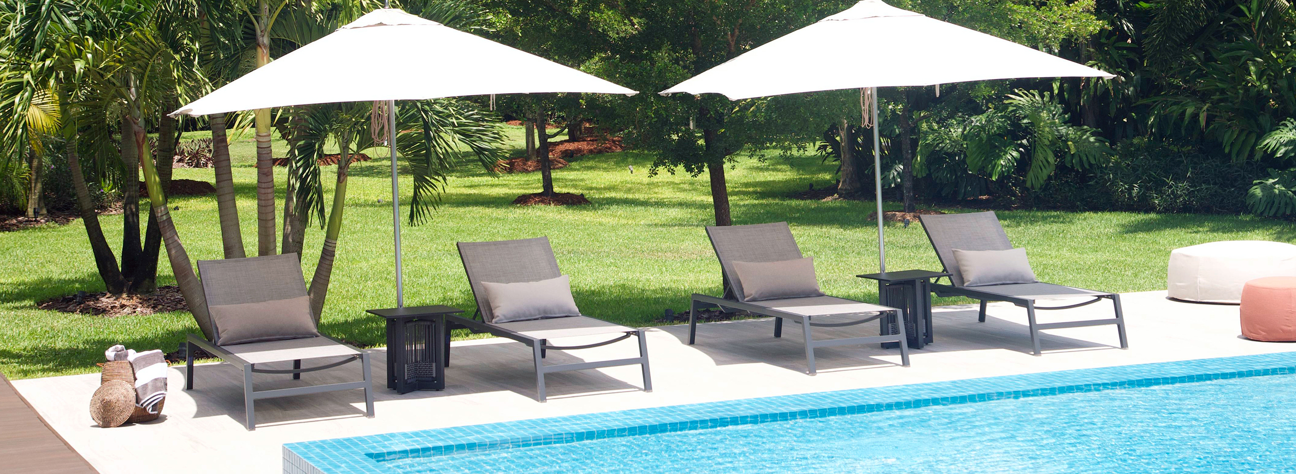 CHAISE LOUNGES The perfect chaise lounges for your pool or any outdoor commercial, hospitality and residential setting