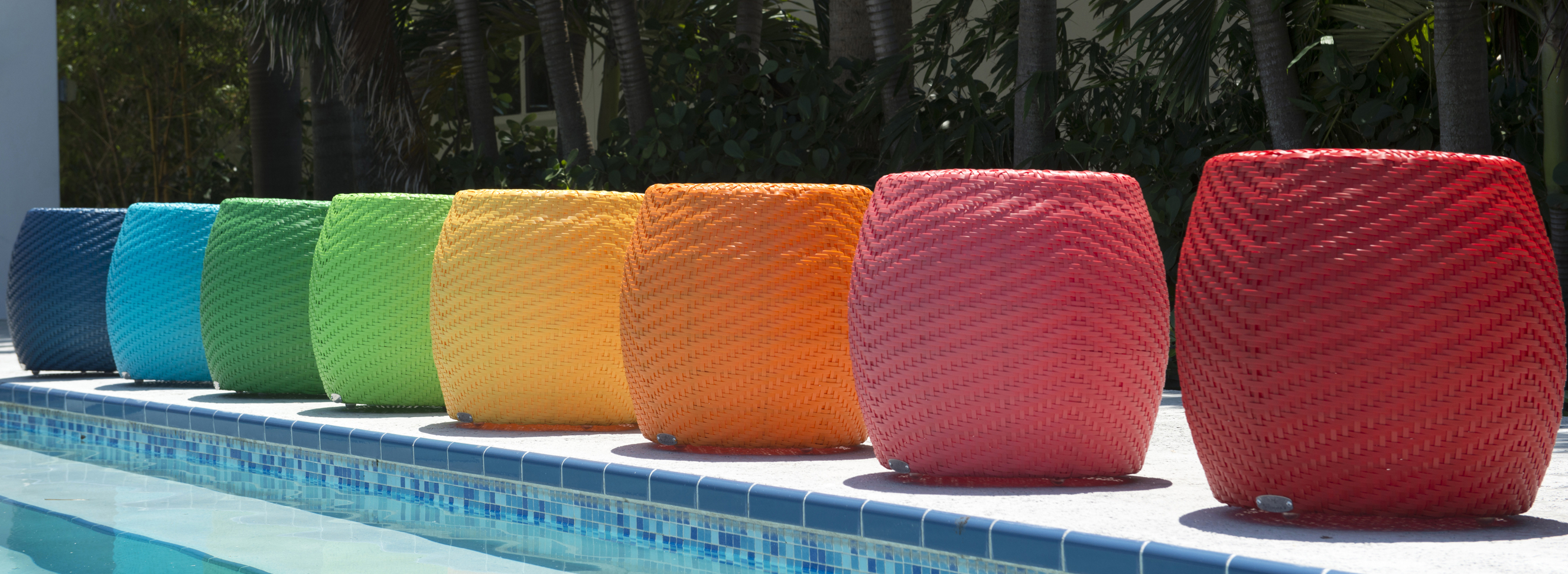 CONGO - Colorful, chic outdoor wicker furniture collection designed for Commercial, Hospitality and Residential Settings