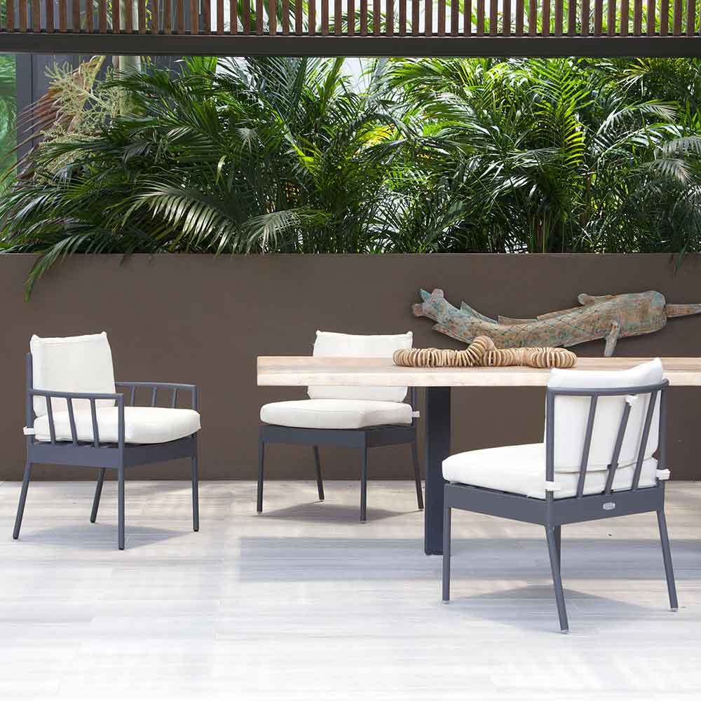 DINING Dining tables and chairs designed for your patio and other outdoor commercial, hospitality and residential settings.