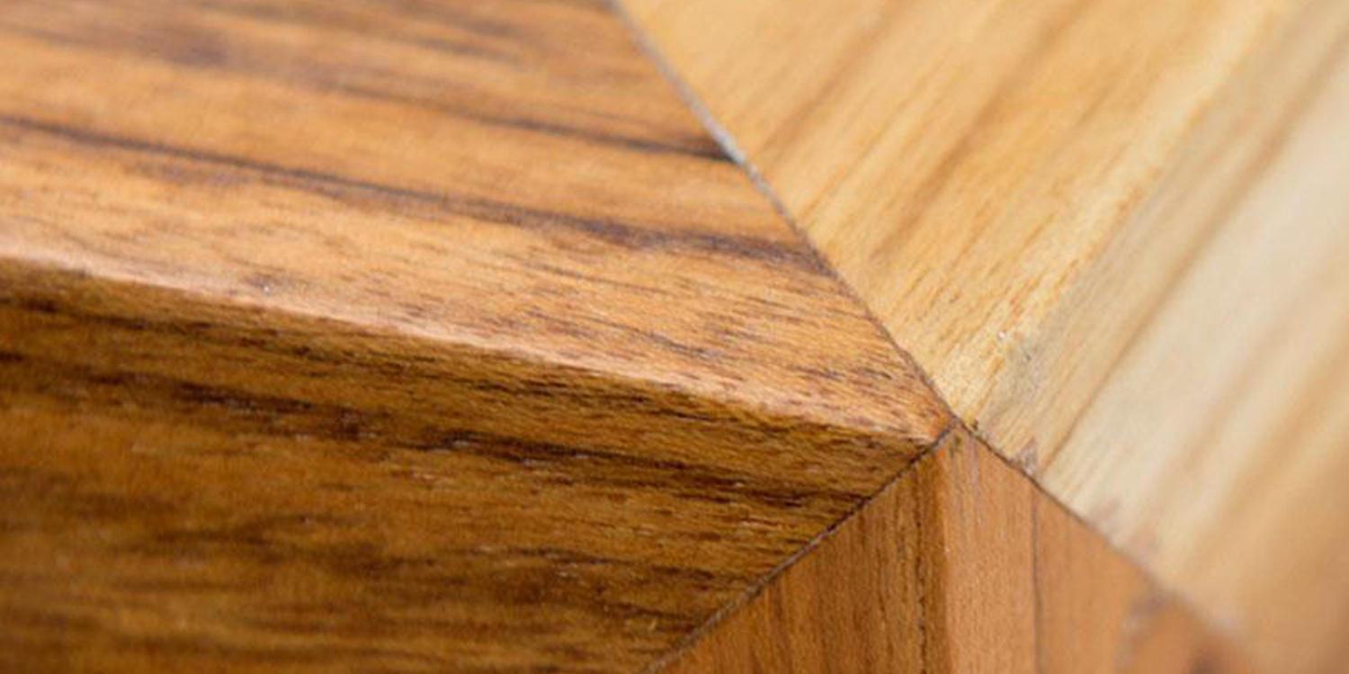 Teak Wood CLose Up Image